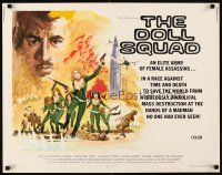 4f306 DOLL SQUAD 1/2sh '73 Ted V. Mikels directed, lady assassins w/orders to Seduce and Destroy!