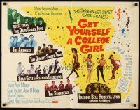 4f356 GET YOURSELF A COLLEGE GIRL 1/2sh '64 happiest rock & roll show, Dave Clark 5 & more!