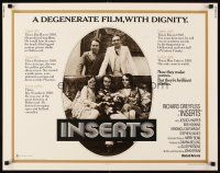 4f398 INSERTS 1/2sh '76 x-rated Richard Dreyfuss, Jessica Harper, a degenerate film with dignity!