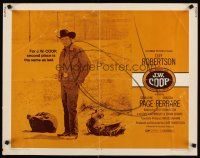 4f405 J.W. COOP 1/2sh '72 great full-length image of rodeo cowboy Cliff Robertson!