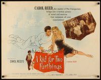 4f420 KID FOR TWO FARTHINGS 1/2sh '56 art of sexy Diana Dors, directed by Carol Reed!