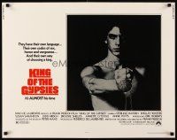 4f424 KING OF THE GYPSIES 1/2sh '78 creepy close up of Eric Roberts in his first leading role!