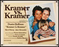 4f426 KRAMER VS. KRAMER 1/2sh '79 Dustin Hoffman, Meryl Streep, child custody & divorce!