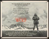4f504 NEVER CRY WOLF 1/2sh '83 Walt Disney, great image of Charles Martin Smith alone in wild!