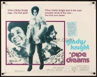 4f548 PIPE DREAMS 1/2sh '76 Gladys Knight sings, great full-length image of the singer!