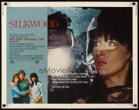 4f620 SILKWOOD 1/2sh '83 Meryl Streep, Cher, Kurt Russell, Mike Nichols!