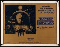 4f642 STARSHIP INVASIONS 1/2sh '77 wacky aliens who are advanced beyond our imagination!