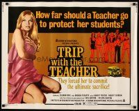 4f691 TRIP WITH THE TEACHER 1/2sh '74 super sexy Brenda Fogarty goes too far for her students!