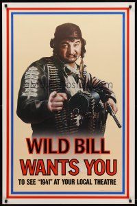 4k008 1941 teaser 1sh '79 Steven Spielberg, John Belushi as Wild Bill wants you!