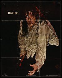4j726 MEAT LOAF commercial poster '70s great image of the somewhat overweight singer on stage!