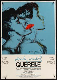 4j757 QUERELLE German commercial poster '80s Rainer Werner Fassbinder, homosexual romance!