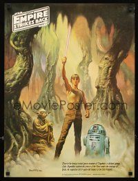 4j095 EMPIRE STRIKES BACK Dagobah style special 18x24 '80 different artwork by Boris Vallejo!