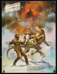 4j096 EMPIRE STRIKES BACK Hoth style special 18x24 '80 different artwork by Boris Vallejo!