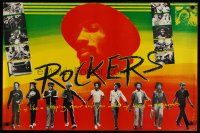 4j061 ROCKERS special 21x32 '80 Bunny Wailer, The Heptones, Peter Tosh, cool reggae art!