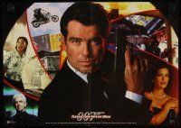 4j158 TOMORROW NEVER DIES set of 2 mini posters '97 Brosnan as Bond, Michelle Yeoh, Teri Hatcher!