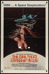 4m332 GIRL FROM STARSHIP VENUS 1sh '75 Diary of a Space Virgin, sexploration!