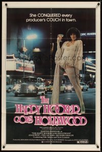 4m364 HAPPY HOOKER GOES HOLLYWOOD 1sh '80 sexy full-length Martine Beswick in lingerie!