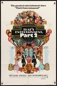 4m896 THAT'S ENTERTAINMENT PART 2 style C 1sh '75 Fred Astaire, Gene Kelly & MGM greats by Peak!