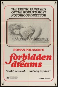 4m955 WHAT 1sh R70s notorious director Roman Polanski comedy, Forbidden Dreams!