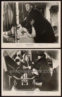 4p913 COMEDY OF TERRORS 2 8x10 stills '64 great images of Vincent Price, Jacques Tourneur