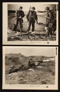 4p938 IMMORTAL SERGEANT 2 8x10 stills '43 great images of soldier Henry Fonda in World War II!