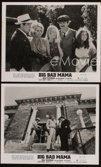 4p837 BIG BAD MAMA 3 8x10 stills '74 Angie Dickinson, William Shatner, Tom Skerritt