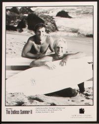 4p532 ENDLESS SUMMER 2 8 8x10 stills '94 great images of surfers with boards on the beach!