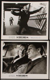 4p495 FRENCH CONNECTION 9 8x10 stills '71 Gene Hackman, directed by William Friedkin, classic!