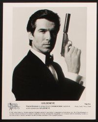 4p498 GOLDENEYE 9 8x10 stills '95 Pierce Brosnan as James Bond 007, Isaella Scorupco