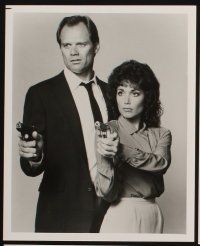 4p422 HUNTER 12 TV 8x10 stills '90 Fred Dryer, Stephanie Kramer, police crime drama!