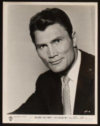 4p935 I DIED A THOUSAND TIMES 2 8x10 stills '55 great images of Mad Dog Earle Jack Palance!
