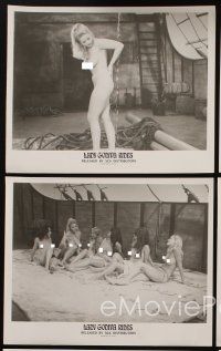 4p676 LADY GODIVA RIDES 6 8x10 stills '69 sexy Marsha Jordan with lots of naked women!