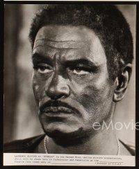 4p800 OTHELLO 4 8x10 stills '66 great images of Laurence Olivier in the title role, Shakespeare