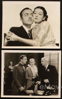 4p731 RENDEZVOUS 5 8x10 stills '35 William Powell, introducing Rosalind Russell!