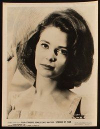 4p810 SCREAM OF FEAR 4 8x10 stills '61 Hammer, great portraits of pretty Susan Strasberg!
