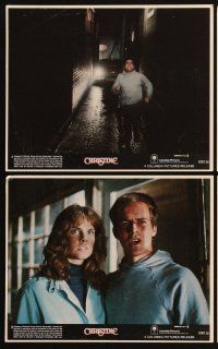 4p195 CHRISTINE 4 8x10 mini LCs '83 written by Stephen King, directed by John Carpenter!