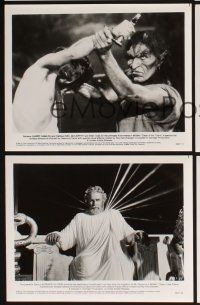 4p252 CLASH OF THE TITANS presskit w/ 23 stills '81 Ray Harryhausen, Harry Hamlin, Greek mythology!
