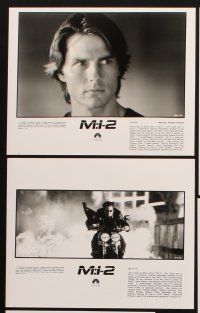 4p301 MISSION IMPOSSIBLE 2 presskit w/ 8 stills '00 Tom Cruise, sequel directed by John Woo!