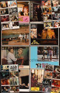 4r061 LOT OF 117 LOBBY CARDS '64 - '99 great images from a variety of different movies!