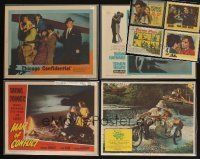 4r065 LOT OF 98 LOBBY CARDS '46 - '78 Chicago Confidential, Ambush, Peyton Place & more!