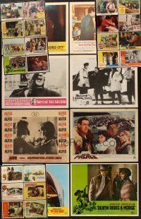 4r086 LOT OF 30 LOBBY CARDS '50s-60s great images from a variety of different movies!