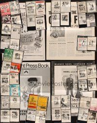 4r115 LOT OF 54 PRESSBOOKS '47 - '79 great images from a variety of different movies!