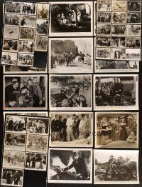 4r145 LOT OF 50 COWBOY WESTERN 8X10 STILLS '40s-50s great images from different movies!