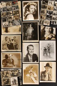 4r150 LOT OF 40 8X10 STILLS '40s-80s great images from a variety of movies!
