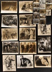 4r155 LOT OF 27 8X10 STILLS '50s-60s great images from a variety of movies!