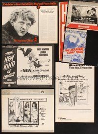 4r209 LOT OF 51 UNCUT PRESSBOOKS '43 - '83 great advertising from a variety of movies!