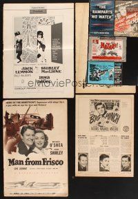 4r210 LOT OF 37 CUT PRESSBOOKS '37 - '70 great advertising from a variety of movies!