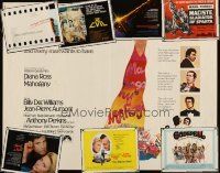 4r222 LOT OF 8 UNFOLDED HALF-SHEETS '70s-80s Godspell, Mahogany, They Might Be Giants & more!