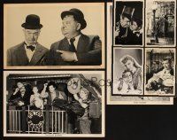 4r258 LOT OF 7 COMMERCIAL POSTERS '80s Marx Bros, Laurel & Hardy, W.C. Fields, Gable & more!