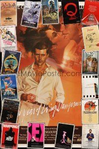 4r265 LOT OF 19 UNFOLDED & FORMERLY FOLDED ONE-SHEETS '80s Year of Living Dangerously & more!